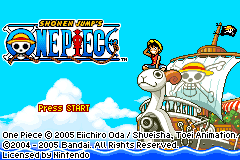 One Piece screenshot 3 for GameBoy Advance
